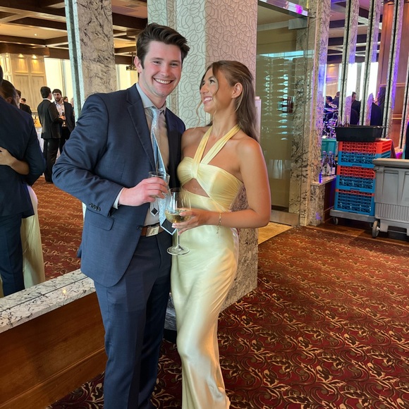 Shona Joy La Lune Ruched Halter Maxi Dress - Picture 8 of 8